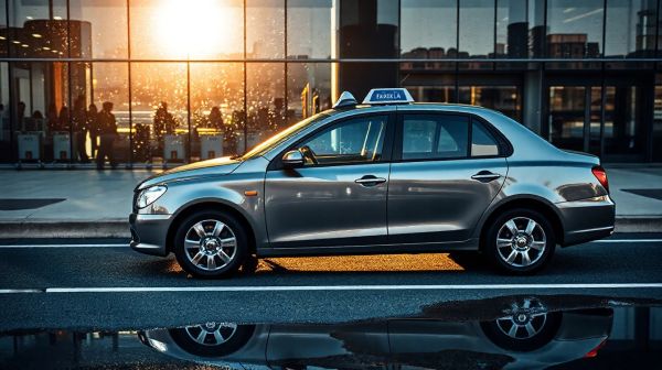 Réservez un taxi confortable à l'aéroport de Lyon 24/7